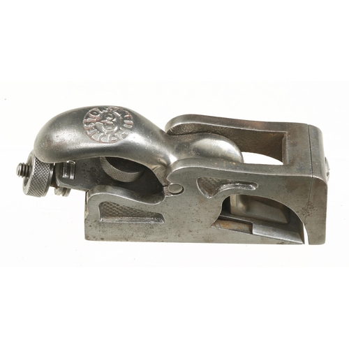 29 - A PRESTON No 1355 adjustable bullnose plane with most orig iron G+