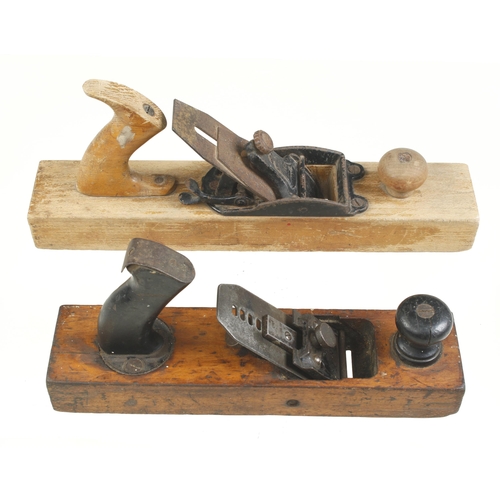 49 - A STANLEY No 127 Liberty Bell jack plane and another G+
