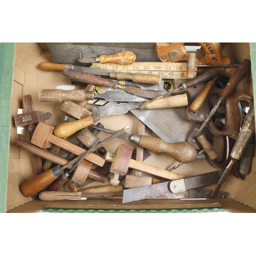 60 - Two sliding bevels, 7 gauges etc G