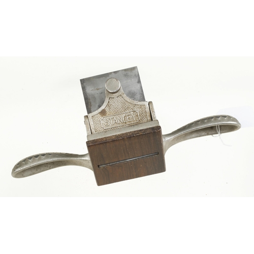 7 - A STANLEY No 81 scraper with rosewood sole G+