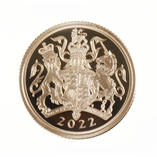 3 - A 2011 gold sovereign 8 grams total weight