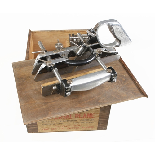 37 - A LEWIN Universal plough c/w 18 cutters and instructions in orig box G+