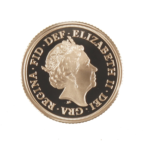4 - A 2021 gold sovereign 8 grams total weight