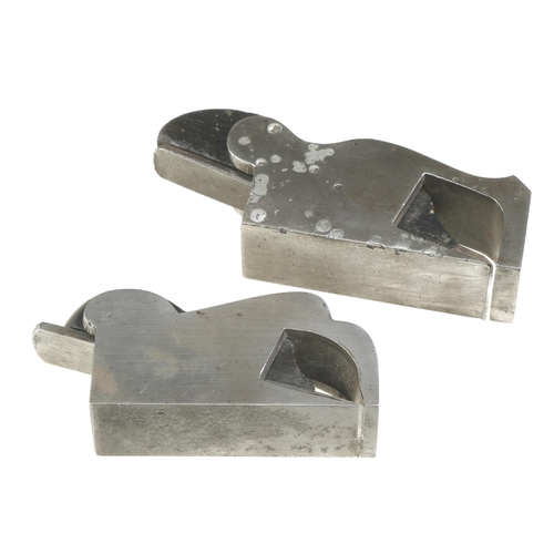 47 - Two steel bullnose planes 1 1/8