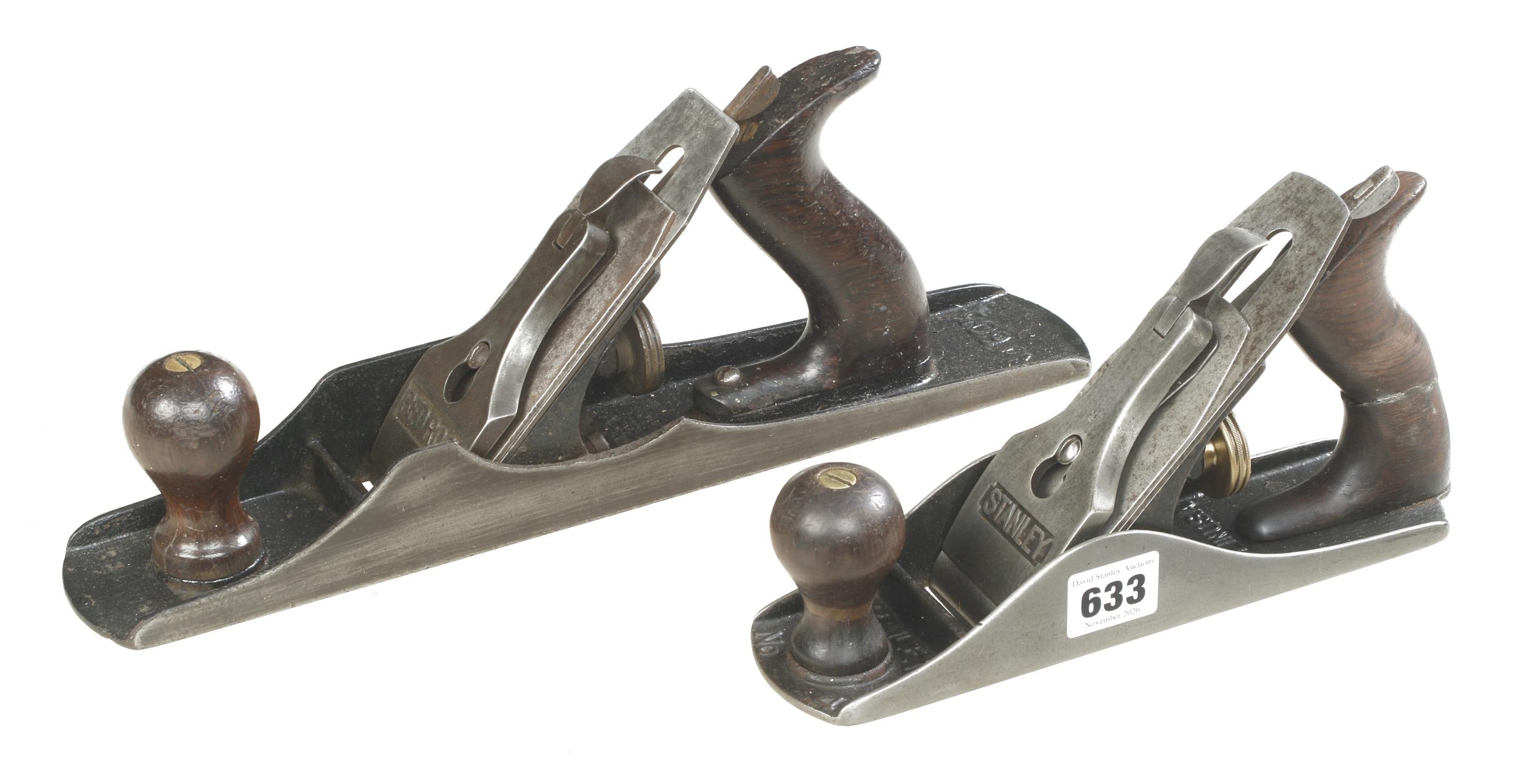 A STANLEY Bedrock No 605 (chip to casting not affecting use) and a No 4 ...