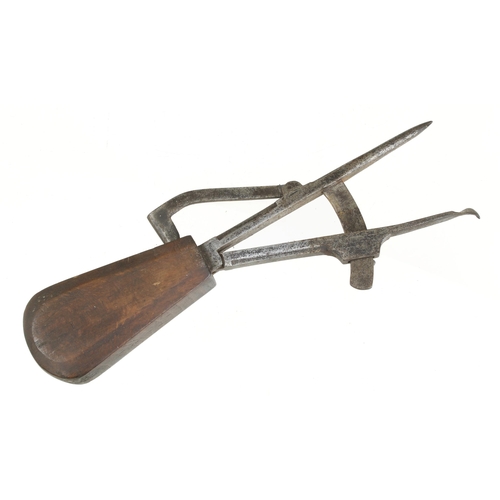 A timber scribe with rosewood handle G