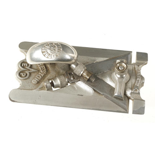 A PRESTON Patent No 1369 L&R side rebate plane G+