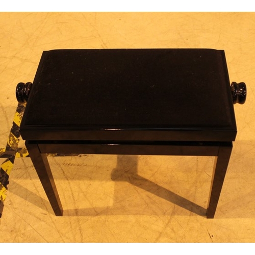 4 - Yamaha (c2009)  A 5ft 6in Model GC2 grand piano in a bright ebonised case on square tapered legs; to... 