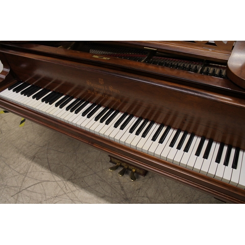 60 - Steinway (c1900)  A 6ft 11in 88-note Model B grand piano in a rosewood case on square tapered legs. ... 