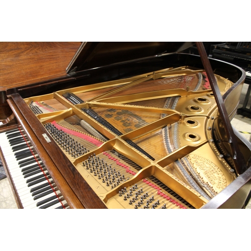 6 - Steinway (c1881)  A 6ft 11in 85-note Model B grand piano in a rosewood case on turned 'elephant' leg... 
