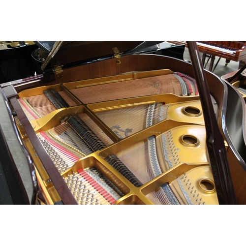 13 - Weber (c2004)A 5ft Model G-150 grand piano in a bright mahogany case on square tapered legs; togethe... 