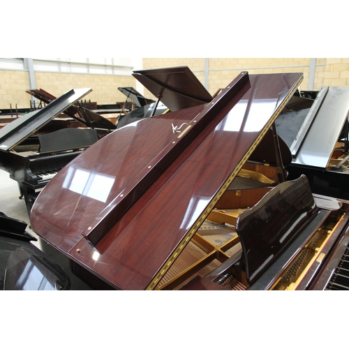13 - Weber (c2004)A 5ft Model G-150 grand piano in a bright mahogany case on square tapered legs; togethe... 