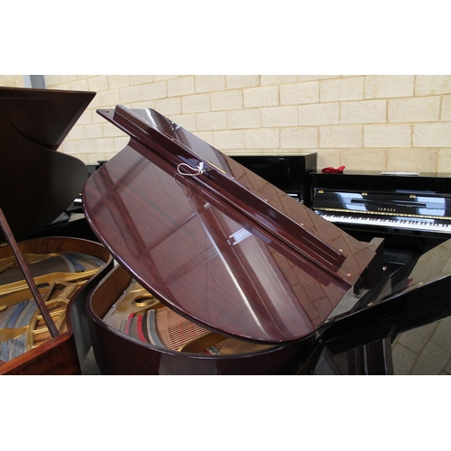 13 - Weber (c2004)A 5ft Model G-150 grand piano in a bright mahogany case on square tapered legs; togethe... 