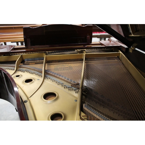 24 - Yamaha (c1970)A 6ft 1in Model C3 grand piano in a bright mahogany case on square tapered legs; toget... 