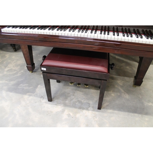 45 - Steinway (c1913)A 6ft 2in Model A grand piano in a rosewood case on square tapered legs. This piano ... 