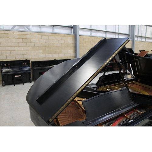 49 - Steinway (c1918)A 5ft 10in Model O grand piano in an ebonised case on square tapered legs.