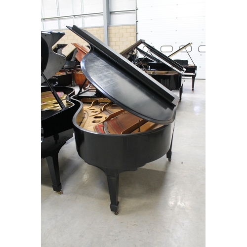 49 - Steinway (c1918)A 5ft 10in Model O grand piano in an ebonised case on square tapered legs.