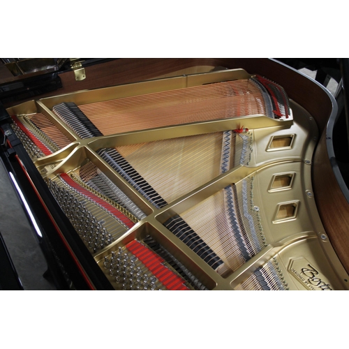 15 - Boston (c1992)A 5ft 2in Model 156 grand piano in a bright ebonised case on square tapered legs.... 