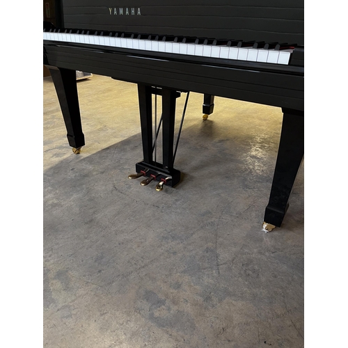 10 - Yamaha (c2002)A 5ft 3in Model C1 grand piano in a bright ebonised case on square tapered legs.