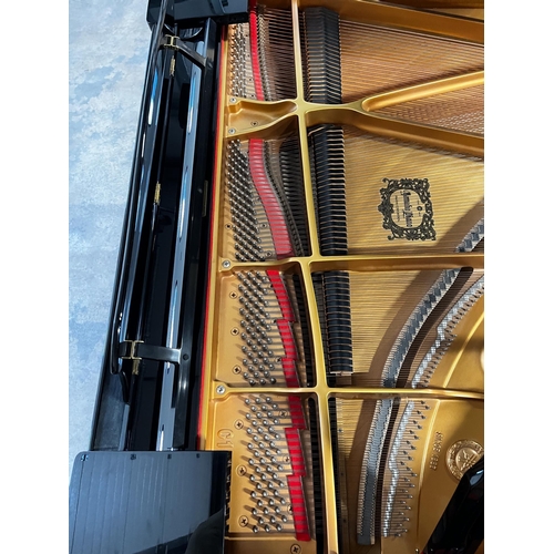 10 - Yamaha (c2002)A 5ft 3in Model C1 grand piano in a bright ebonised case on square tapered legs.