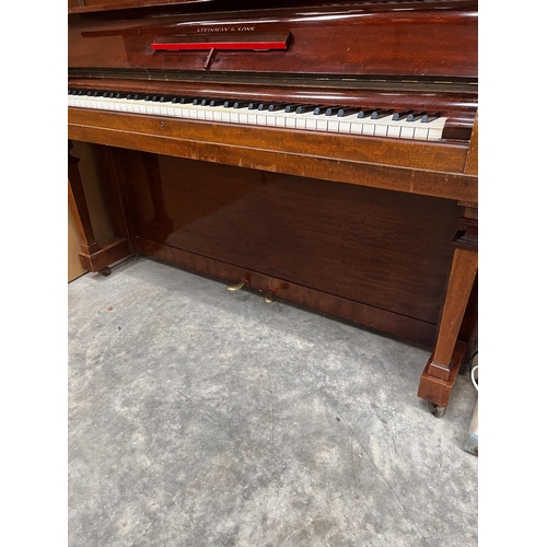 103 - Steinway (c1929)A Model K upright piano in a traditional  mahogany case. IRN: ZM1AVM1Q