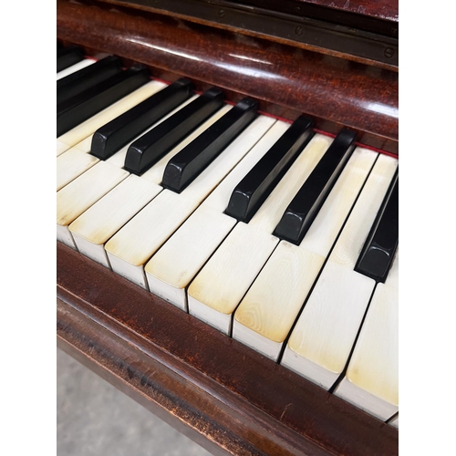103 - Steinway (c1929)A Model K upright piano in a traditional  mahogany case. IRN: ZM1AVM1Q
