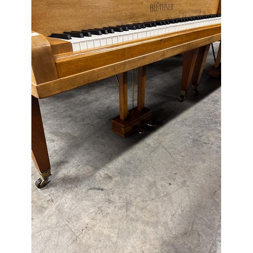 118 - Blüthner (c1934)A 4ft 11in Style 4A grand piano in a satin mahogany case on square tapered legs; tog... 