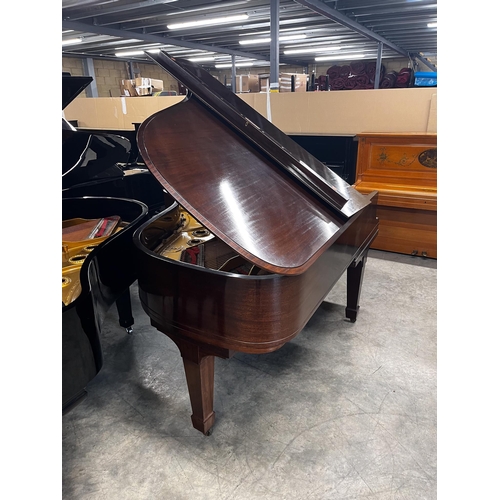 129 - Steinway (c1926)A 6ft 2in Model A grand piano in a mahogany case on square tapered legs; together wi... 