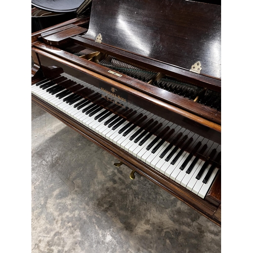 3 - Steinway (c1886)A 6ft 11in Model B grand piano in a rosewood case on square tapered legs. AMENDMENT ... 