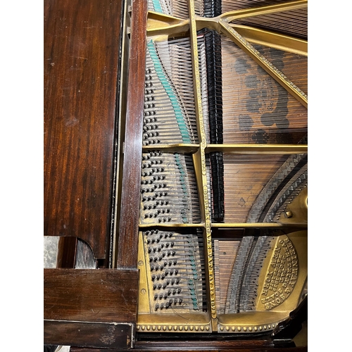 3 - Steinway (c1886)A 6ft 11in Model B grand piano in a rosewood case on square tapered legs. AMENDMENT ... 