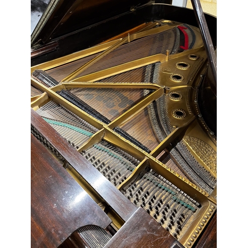 3 - Steinway (c1886)A 6ft 11in Model B grand piano in a rosewood case on square tapered legs. AMENDMENT ... 