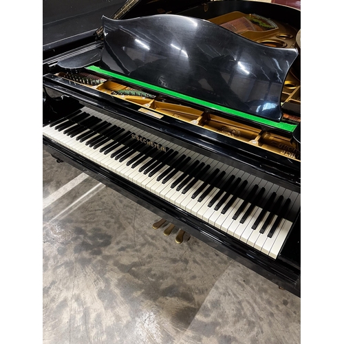 30 - Bechstein (c1973)A 7ft 4in Model C grand piano in a bright ebonised case on square tapered legs. Thi... 