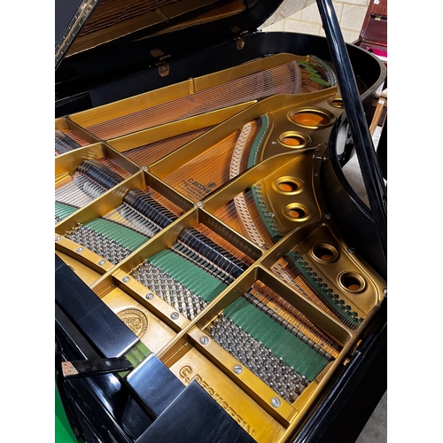 30 - Bechstein (c1973)A 7ft 4in Model C grand piano in a bright ebonised case on square tapered legs. Thi... 