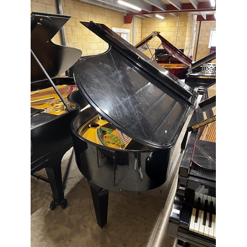 30 - Bechstein (c1973)A 7ft 4in Model C grand piano in a bright ebonised case on square tapered legs. Thi... 