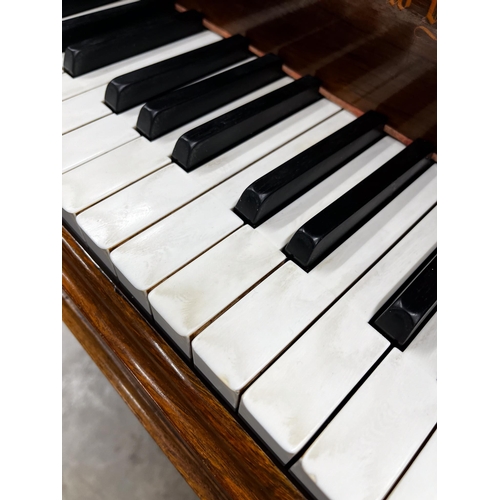 32 - Steinway (1905)A 5ft 10in Model O grand piano in a rosewood case on square tapered legs; together wi... 