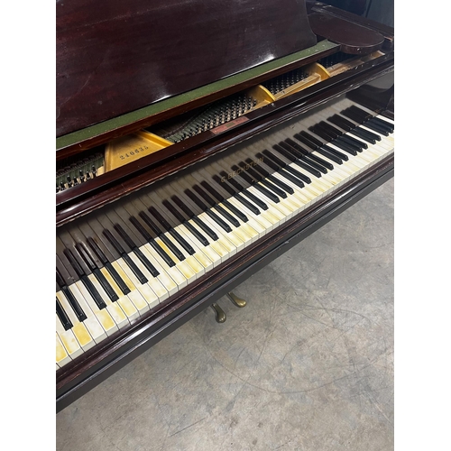 4 - Bechstein, London (c1930s)A 4ft 8in grand piano in a mahogany case on square tapered legs; together ... 