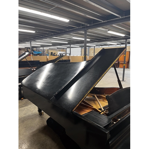 40 - Steinway (c1981)A 9ft Model D concert grand piano in a satin ebonised case on square tapered legs.... 