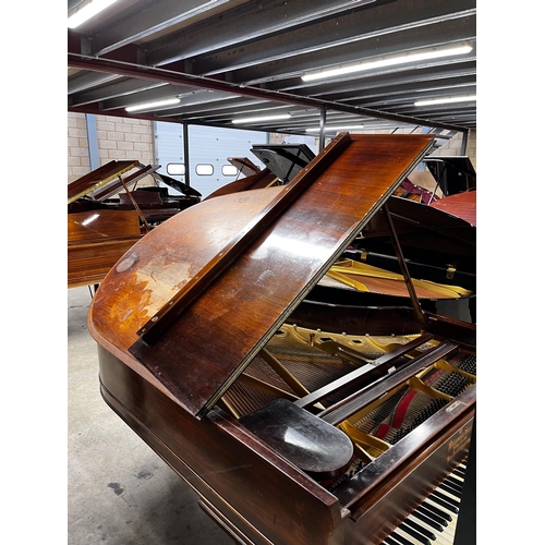 43 - Steinway (c1899)A 6ft 'Old Style' 85-note Model A grand piano in a rosewood case on turned and flute... 