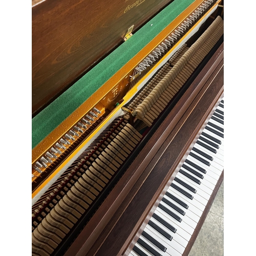 5 - *Bentley (c1980)An upright piano in a traditional satin mahogany case. There is VAT on this Lot.... 