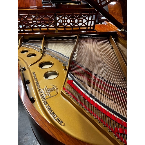 53 - Steinway (c1912)A 5ft 10in Model O grand piano in a satinwood case on square tapered legs. This inst... 