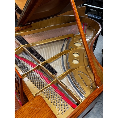 53 - Steinway (c1912)A 5ft 10in Model O grand piano in a satinwood case on square tapered legs. This inst... 