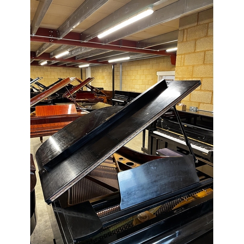 56 - Yamaha (c1957)A 5ft 7in Model G2 grand piano in a bright ebonised case on square tapered legs; toget... 