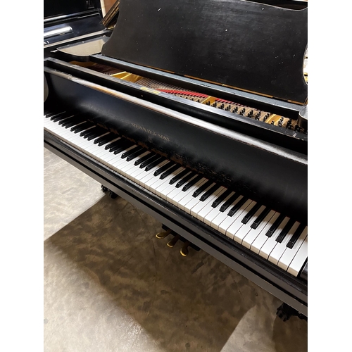 57 - *Steinway No 238675 (c1925) A 6ft 11in Model B grand piano in an ebonised case on square tapered leg... 