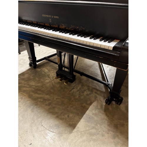 57 - *Steinway No 238675 (c1925) A 6ft 11in Model B grand piano in an ebonised case on square tapered leg... 