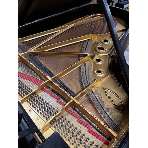 57 - *Steinway No 238675 (c1925) A 6ft 11in Model B grand piano in an ebonised case on square tapered leg... 