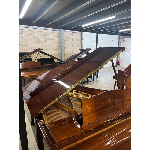 63 - Blüthner (c1986)A 5ft 5in Model 10 grand piano, in a bright mahogany case on square tapered legs.... 