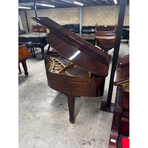 63 - Blüthner (c1986)A 5ft 5in Model 10 grand piano, in a bright mahogany case on square tapered legs.... 