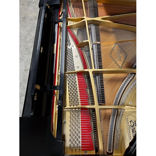 67 - Boston (c2003)A 7ft 1in Model 218 grand piano in a satin ebonised case on square tapered legs.