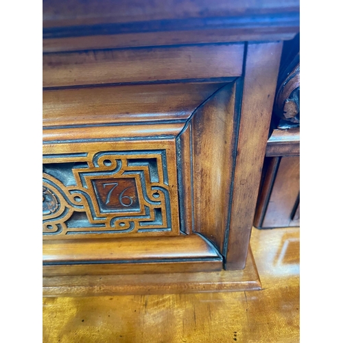 70 - John Broadwood and Sons (c1866) A fine exhibition quality art cased upright piano designed by LW Col... 