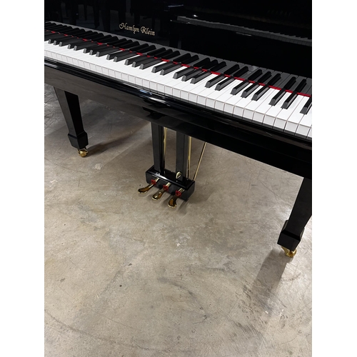 74 - Hamlyn Klein (c2022)A 5ft 6in Model GP 172 grand piano in a bright ebonised case on square tapered l... 